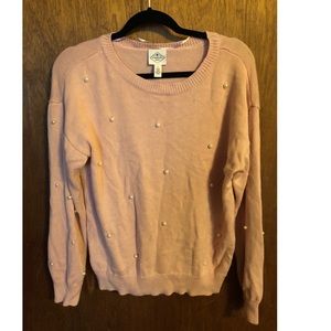 *Price Drop* St Johns Bay Pink Pearl Sweater